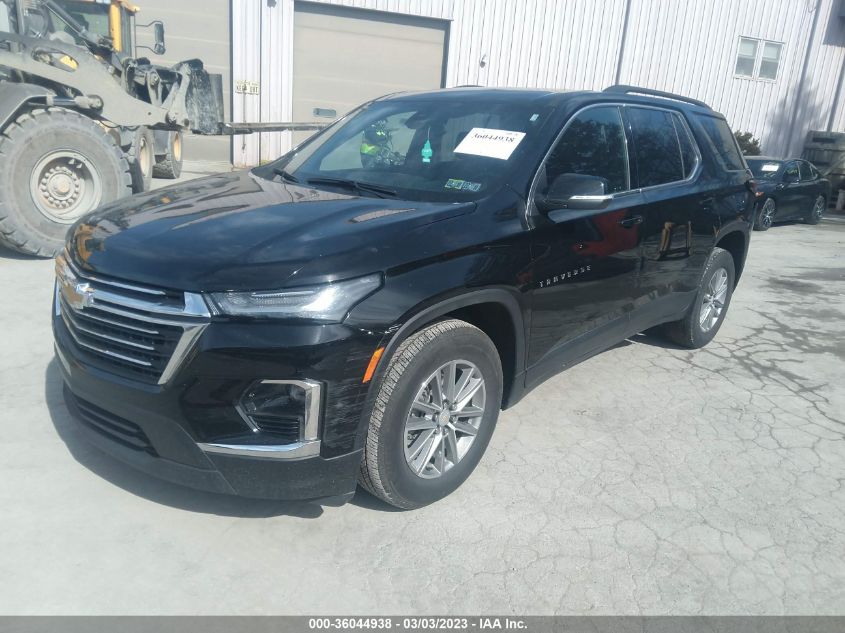 2022 CHEVROLET TRAVERSE LT LEATHER - 1GNEVHKW7NJ115386