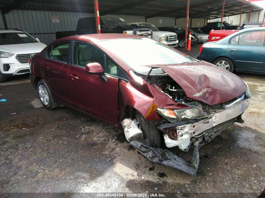 2013 HONDA CIVIC SDN LX - 19XFB2F56DE230223
