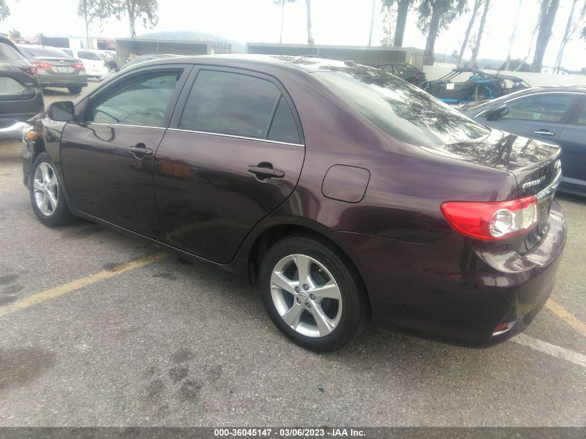 2013 TOYOTA COROLLA L/LE/S - 2T1BU4EE1DC076654