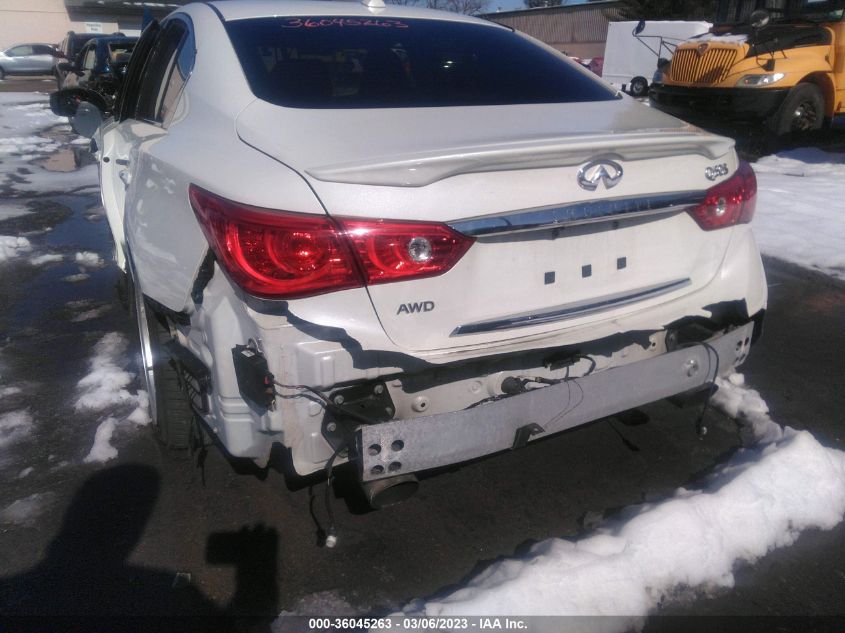 2016 INFINITI Q50 3.0T RED SPORT 400 - JN1FV7AR4GM450239