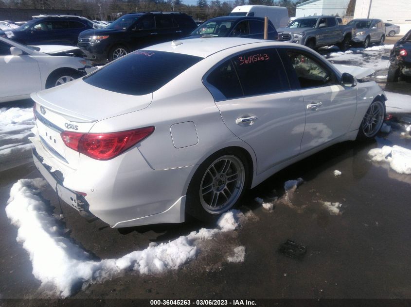 2016 INFINITI Q50 3.0T RED SPORT 400 - JN1FV7AR4GM450239