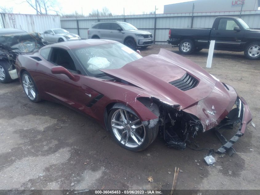 2019 CHEVROLET CORVETTE 1LT - 1G1YB2D77K5117119