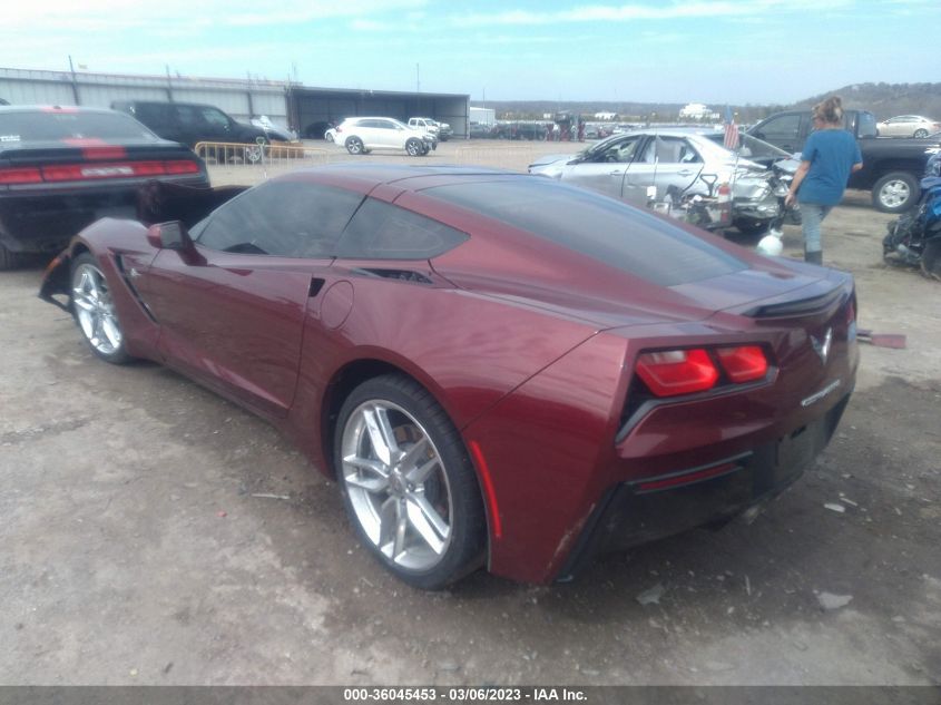 2019 CHEVROLET CORVETTE 1LT - 1G1YB2D77K5117119