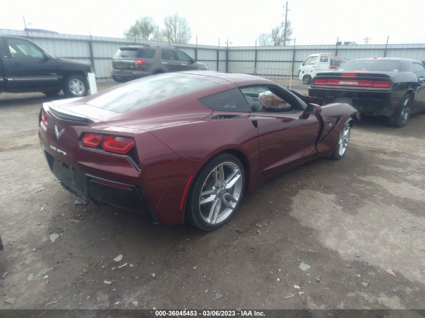 2019 CHEVROLET CORVETTE 1LT - 1G1YB2D77K5117119