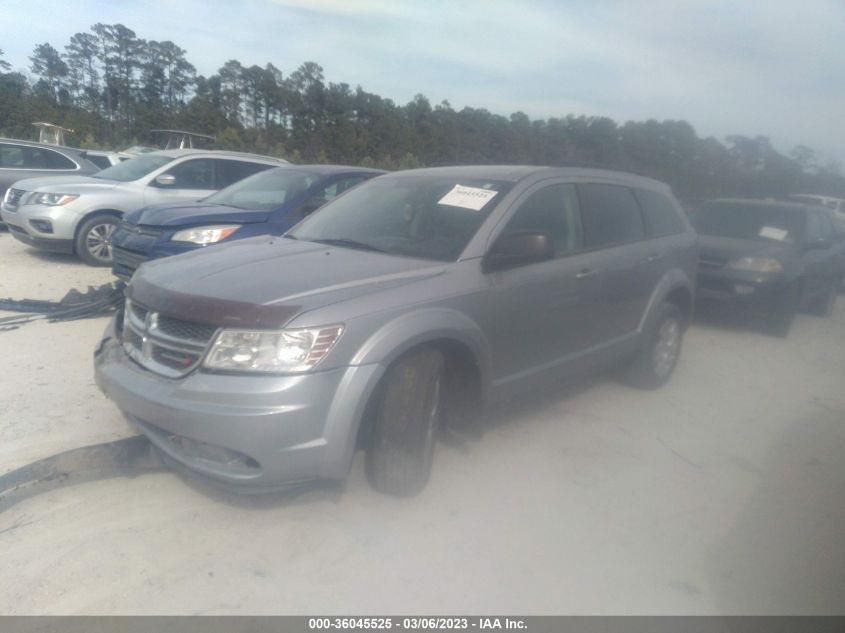 2016 DODGE JOURNEY SE - 3C4PDCAB9GT175445