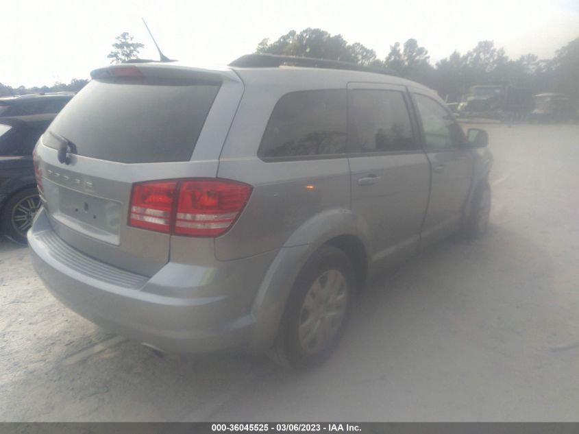 2016 DODGE JOURNEY SE - 3C4PDCAB9GT175445