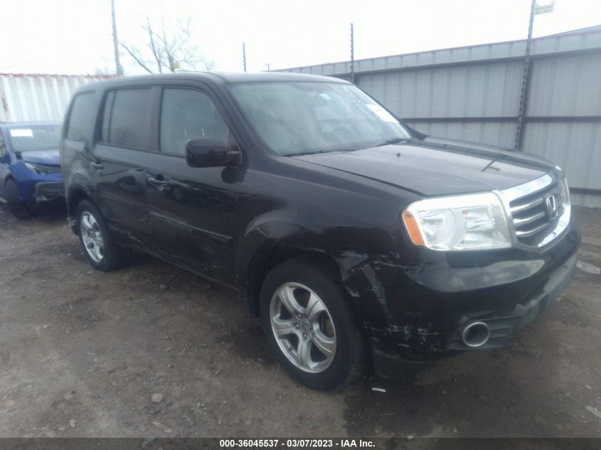 2013 HONDA PILOT EX-L - 5FNYF4H54DB062534
