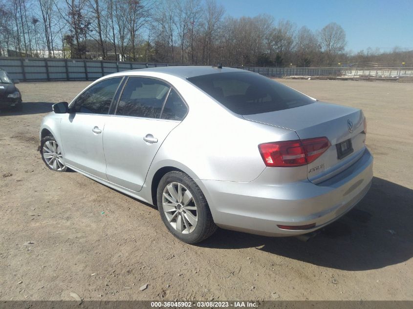 2015 VOLKSWAGEN JETTA SEDAN 2.0L TDI SE - 3VWLA7AJ1FM340531