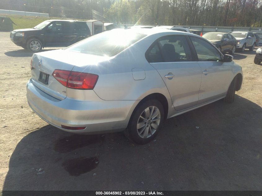 2015 VOLKSWAGEN JETTA SEDAN 2.0L TDI SE - 3VWLA7AJ1FM340531