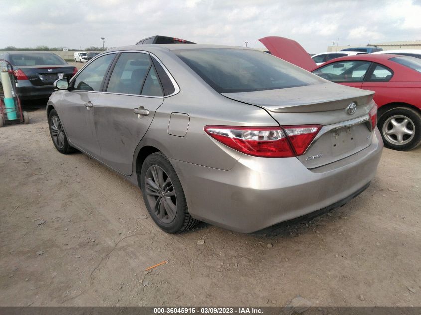 2016 TOYOTA CAMRY XLE/SE/LE/XSE - 4T1BF1FK3GU522707