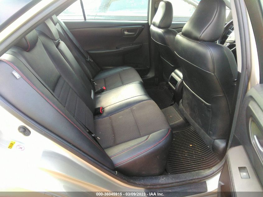 2016 TOYOTA CAMRY XLE/SE/LE/XSE - 4T1BF1FK3GU522707