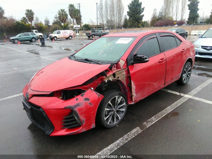 2018 TOYOTA COROLLA L/LE/XLE/SE/XSE - 2T1BURHE7JC122640