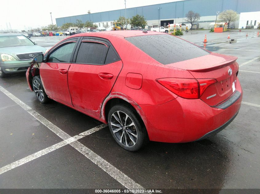 2018 TOYOTA COROLLA L/LE/XLE/SE/XSE - 2T1BURHE7JC122640