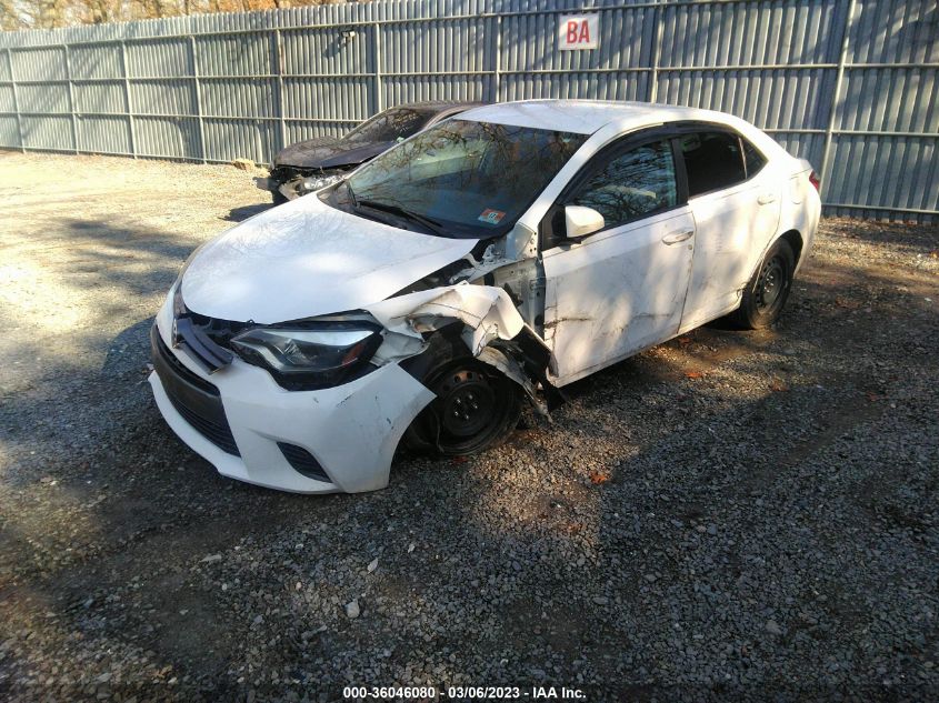 2016 TOYOTA COROLLA L/LE/S/S PLUS/LE PLUS - 2T1BURHEXGC512088