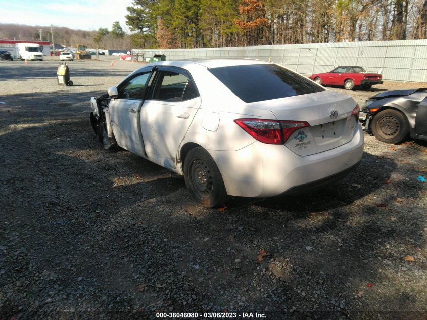 2016 TOYOTA COROLLA L/LE/S/S PLUS/LE PLUS - 2T1BURHEXGC512088