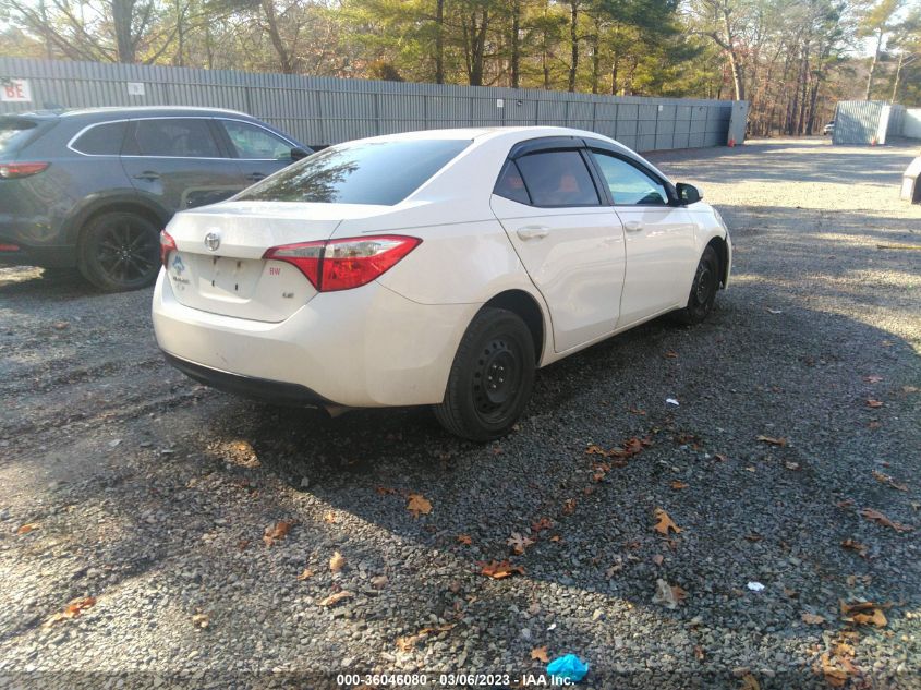 2016 TOYOTA COROLLA L/LE/S/S PLUS/LE PLUS - 2T1BURHEXGC512088