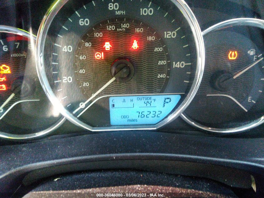 2016 TOYOTA COROLLA L/LE/S/S PLUS/LE PLUS - 2T1BURHEXGC512088