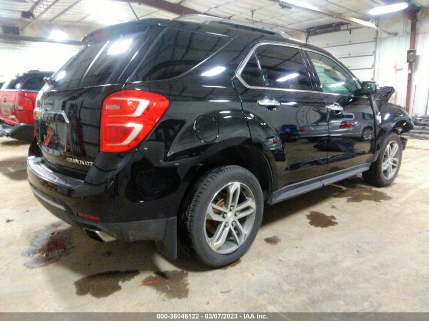 2016 CHEVROLET EQUINOX LTZ - 2GNFLGE36G6144612