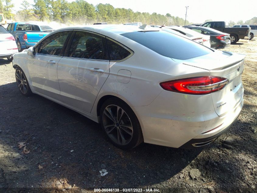 2020 FORD FUSION TITANIUM - 3FA6P0K98LR181425