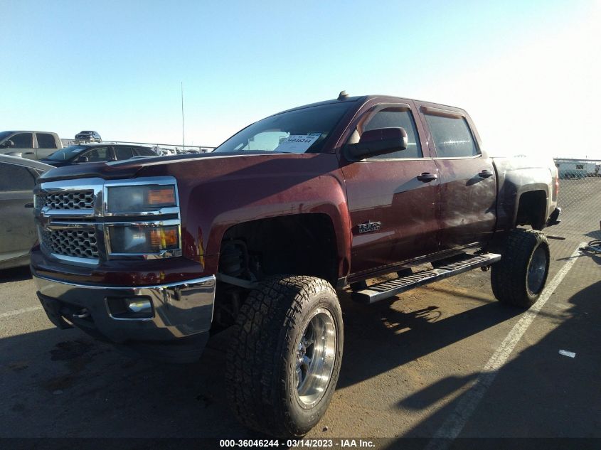 2014 CHEVROLET SILVERADO 1500 LT - 3GCUKREH6EG542298