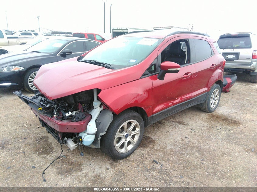 VIN MAJ3P1TE5JC222951 2018 FORD ECOSPORT SE