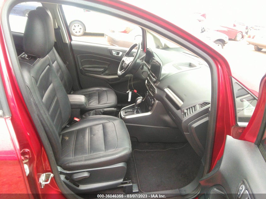 VIN MAJ3P1TE5JC222951 2018 FORD ECOSPORT SE