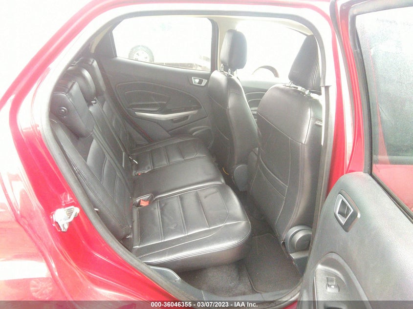 VIN MAJ3P1TE5JC222951 2018 FORD ECOSPORT SE
