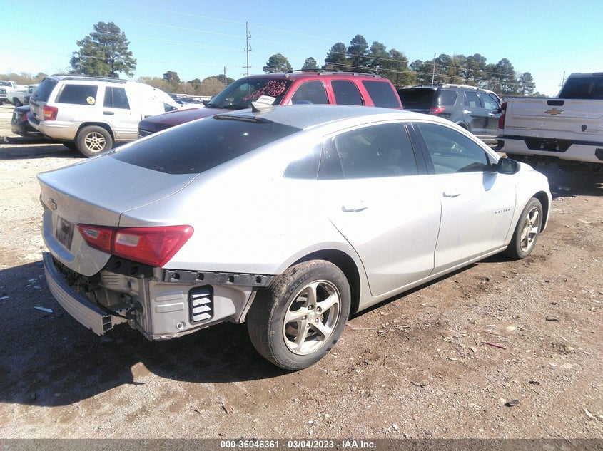 VIN 1G1ZB5ST5HF235243 2017 CHEVROLET MALIBU LS