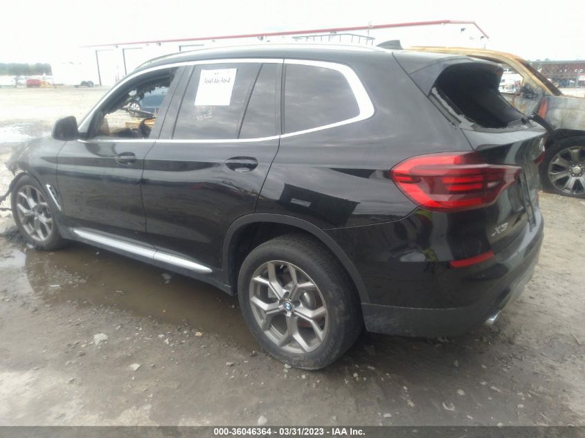 2020 BMW X3 XDRIVE30I - 5UXTY5C01LLT32383