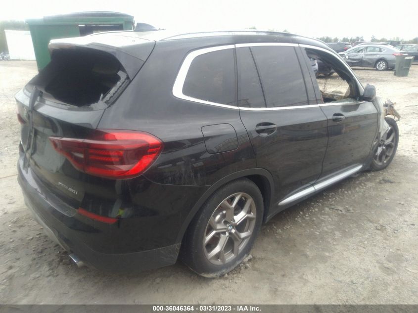 2020 BMW X3 XDRIVE30I - 5UXTY5C01LLT32383