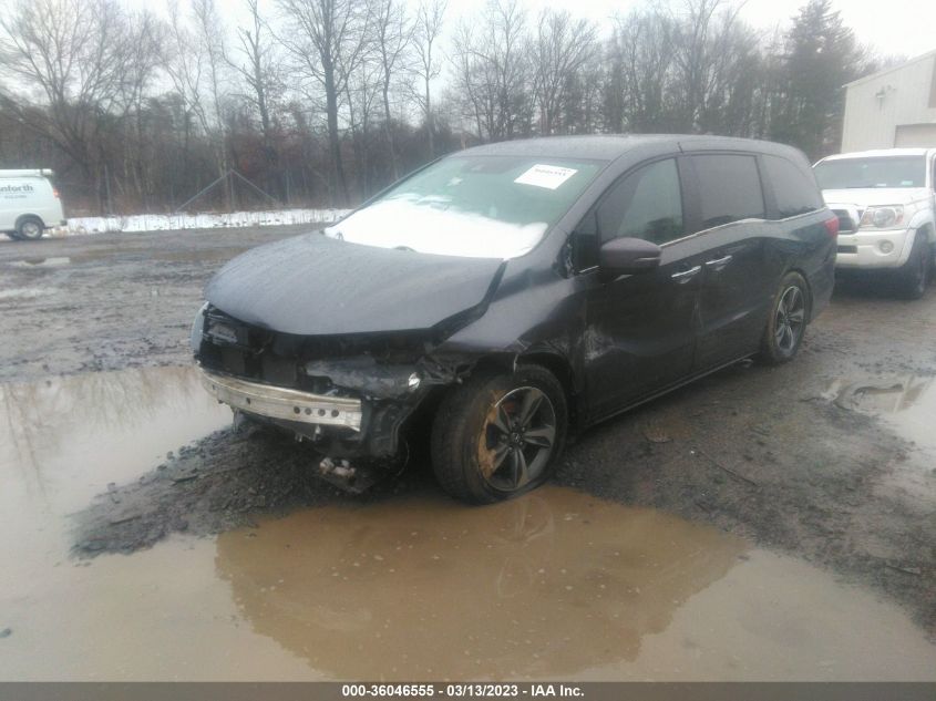 2019 HONDA ODYSSEY EX-L - 5FNRL6H60KB506345