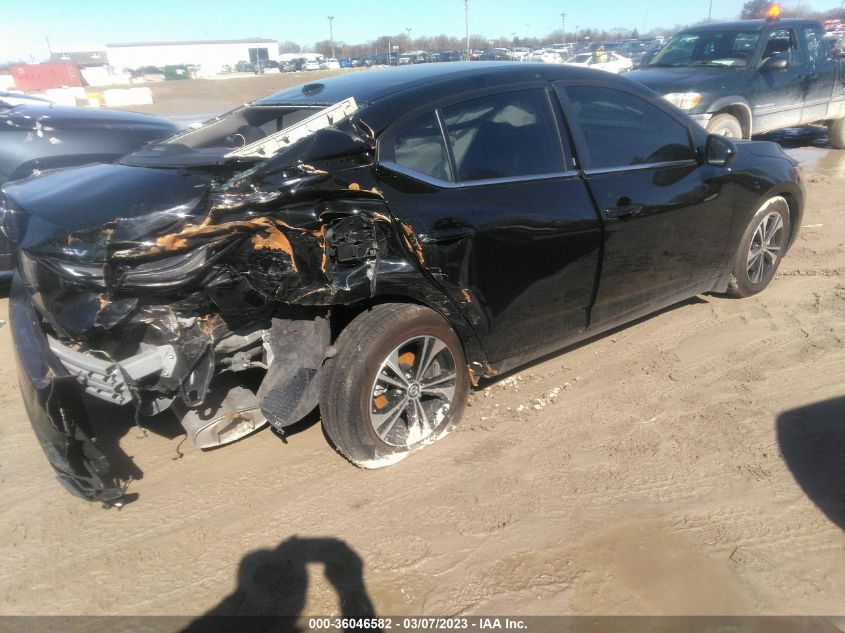 2022 NISSAN SENTRA SV - 3N1AB8CV1NY293511