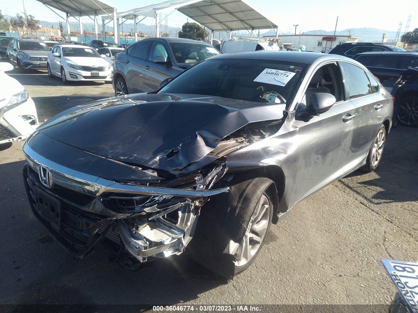 VIN 1HGCV1F14KA166203 2019 HONDA ACCORD SEDAN LX 1.5T