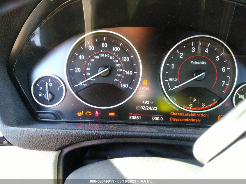 2016 BMW 3 SERIES 340I - WBA8B3G5XGNT92351