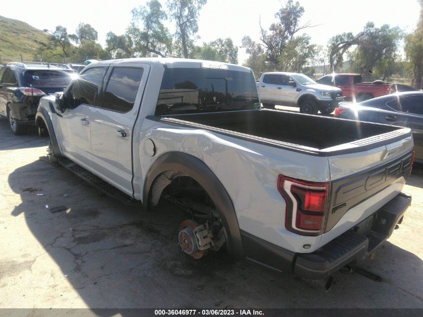 2017 FORD F-150 RAPTOR - 1FTFW1RG3HFA67022