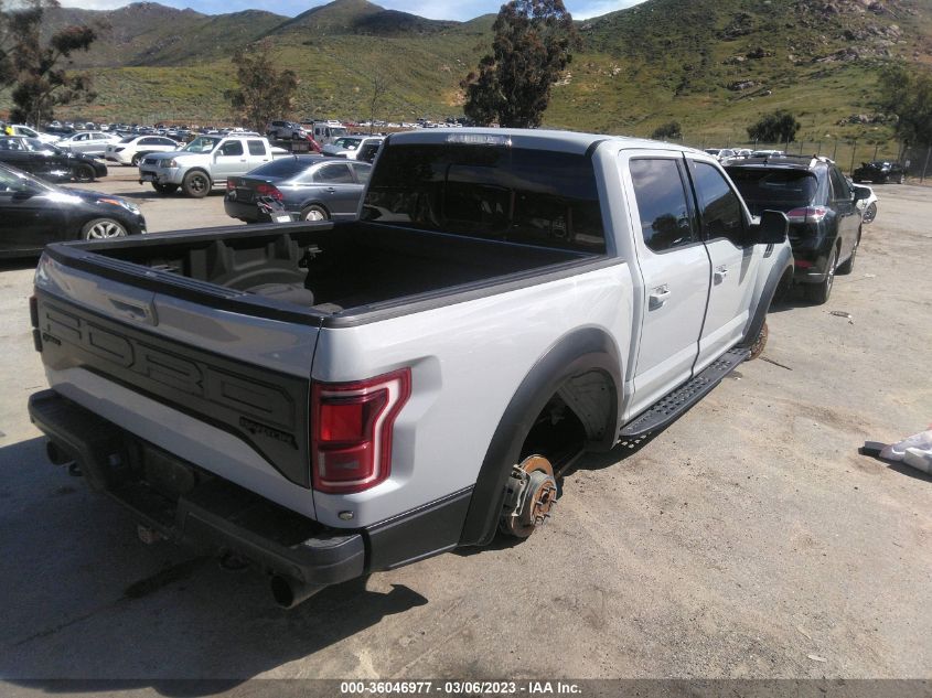 2017 FORD F-150 RAPTOR - 1FTFW1RG3HFA67022