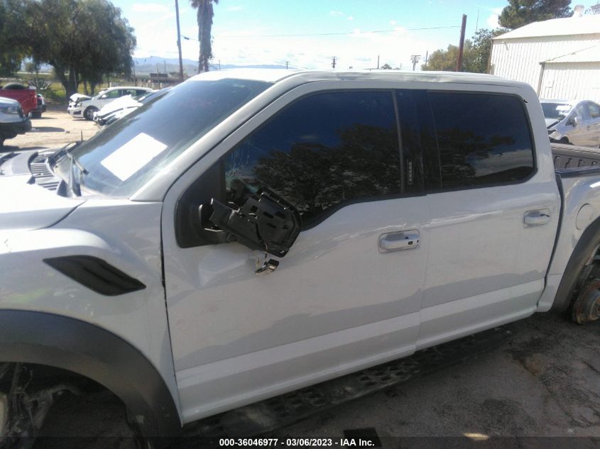 2017 FORD F-150 RAPTOR - 1FTFW1RG3HFA67022