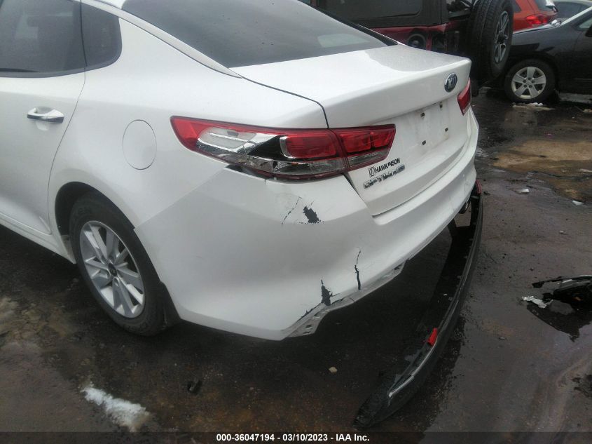 2016 KIA OPTIMA LX - KNAGT4L37G5085920