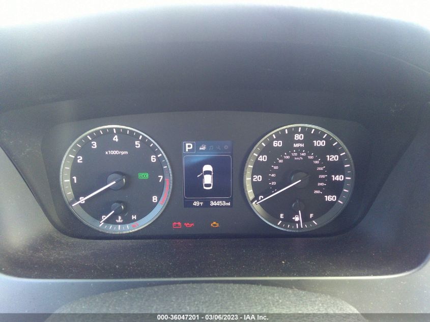 2016 HYUNDAI SONATA 2.4L SPORT - 5NPE34AF1GH415672