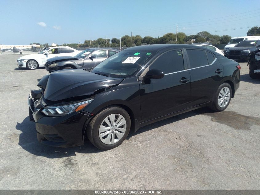 2022 NISSAN SENTRA S - 3N1AB8BV4NY206413