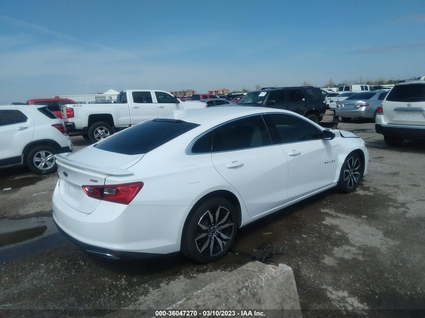 VIN 1G1ZG5ST7MF037047 2021 CHEVROLET MALIBU RS