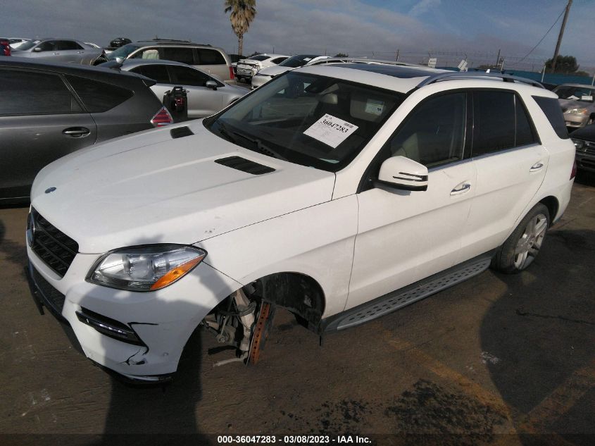 2015 MERCEDES-BENZ M-CLASS ML 350 - 4JGDA5JB6FA528863