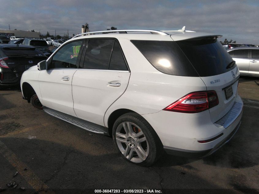 2015 MERCEDES-BENZ M-CLASS ML 350 - 4JGDA5JB6FA528863