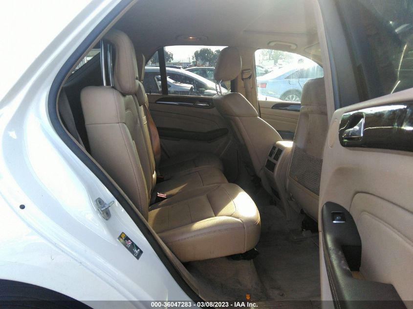 2015 MERCEDES-BENZ M-CLASS ML 350 - 4JGDA5JB6FA528863