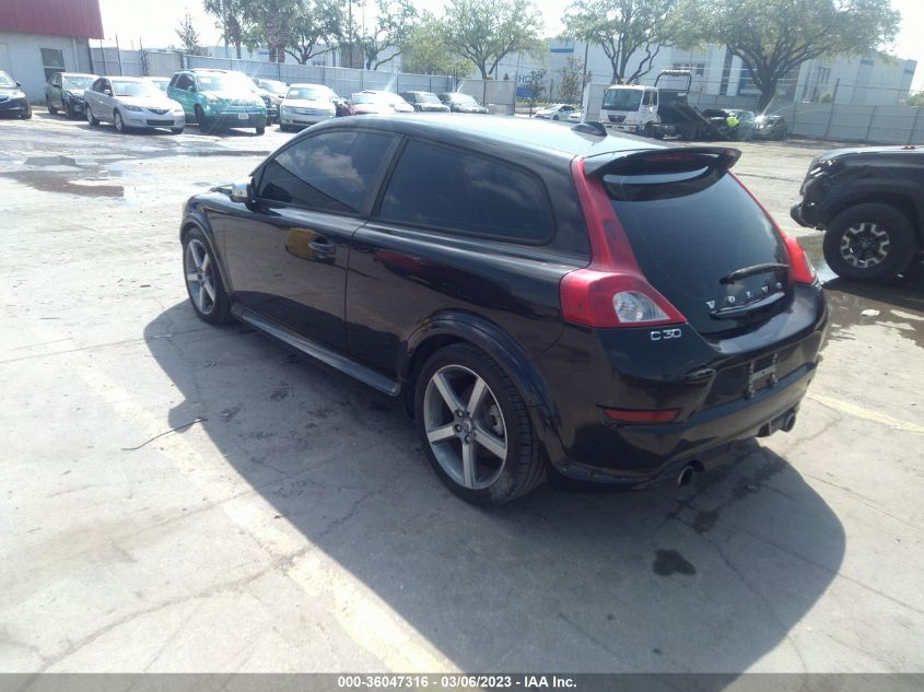 2013 VOLVO C30 T5 - YV1672MK6D2307478