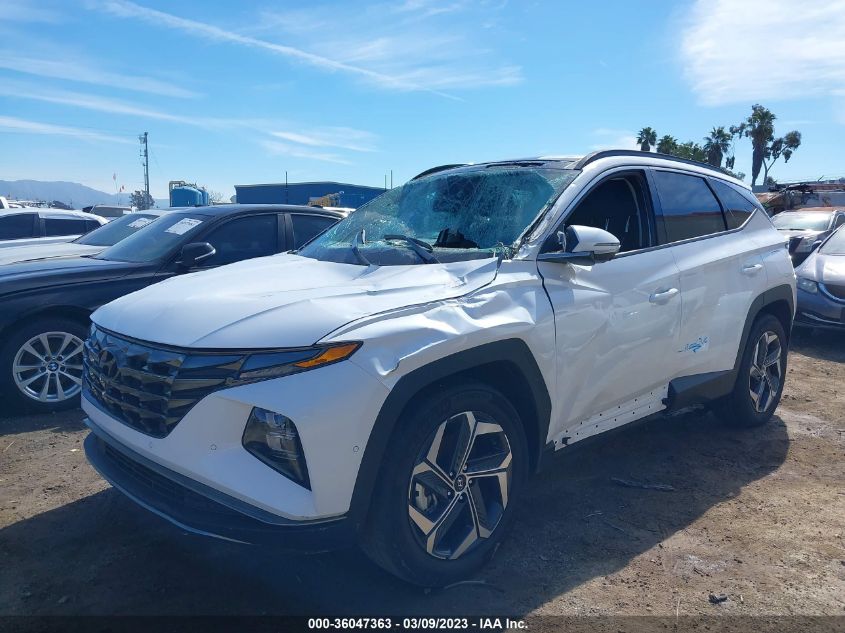 2022 HYUNDAI TUCSON HYBRID LIMITED KM8JECA17NU026850