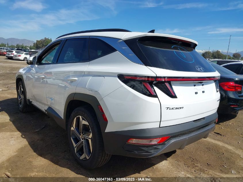 2022 HYUNDAI TUCSON HYBRID LIMITED KM8JECA17NU026850
