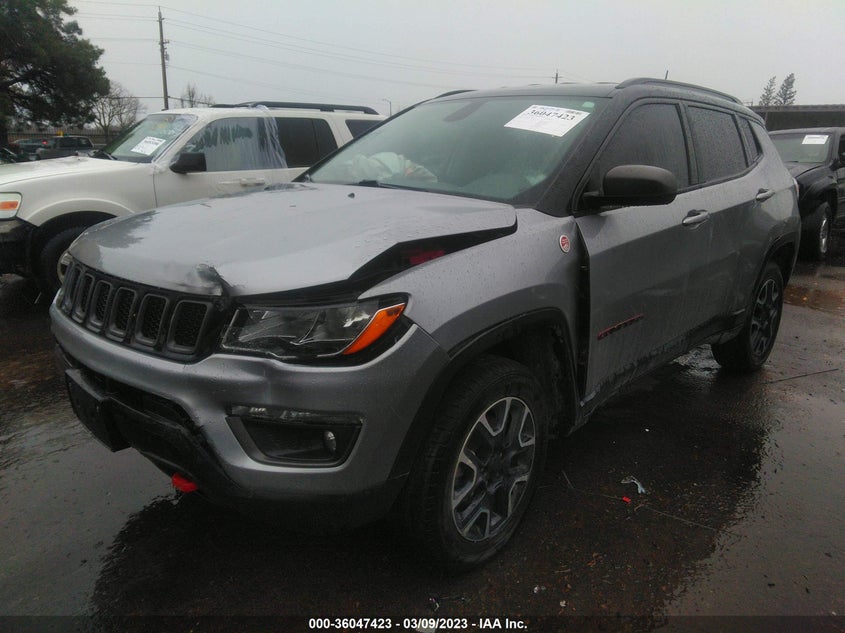 VIN 3C4NJDDB5KT739893 2019 JEEP COMPASS TRAILHAWK