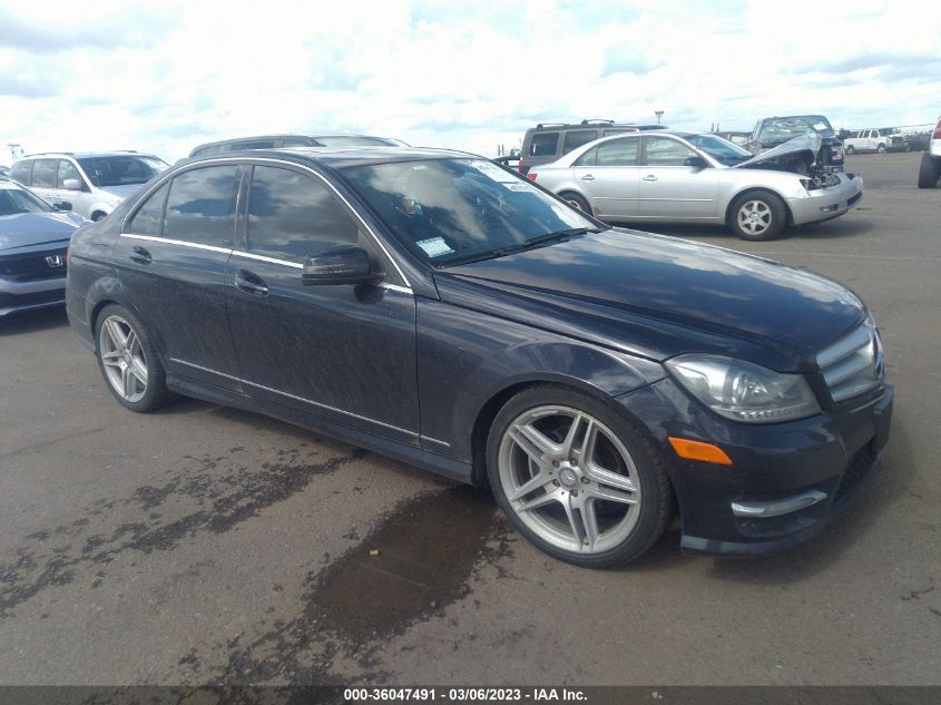 2013 MERCEDES-BENZ C-CLASS C 250 - WDDGF4HB2DA751388
