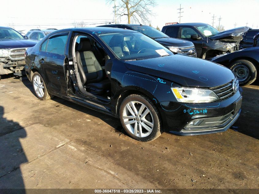 2015 VOLKSWAGEN JETTA SEDAN 2.0L TDI SEL - 3VWLA7AJXFM313912